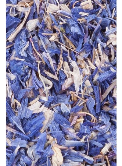 Kornblumenblütenblätter | Bio | ganz | blau