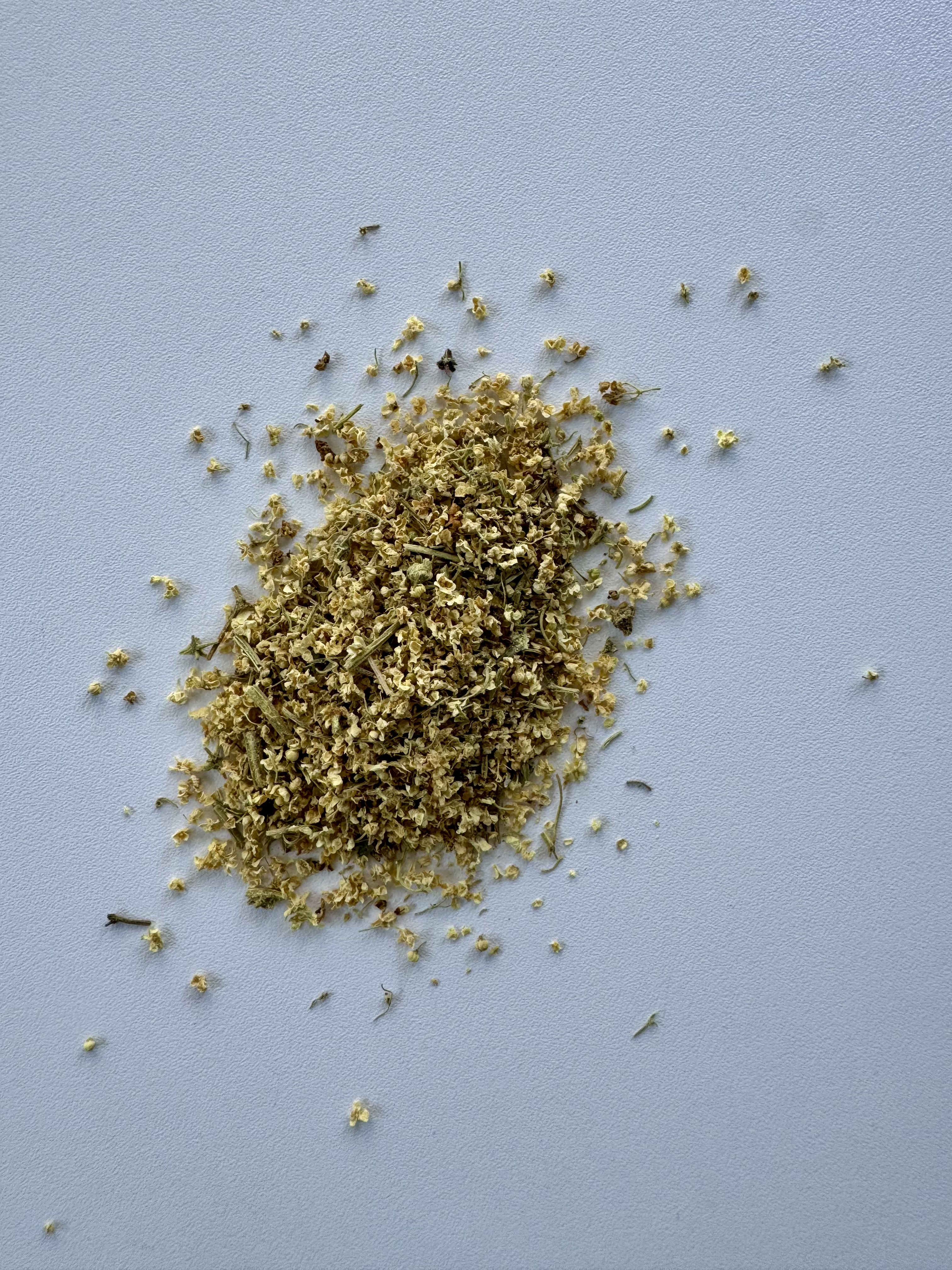 BIO Holunderblüten gerebelt| kbA | 1 kg Beutel