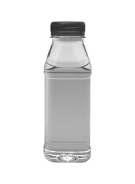Milchflaschen r-PET | eckig | 0,25 l